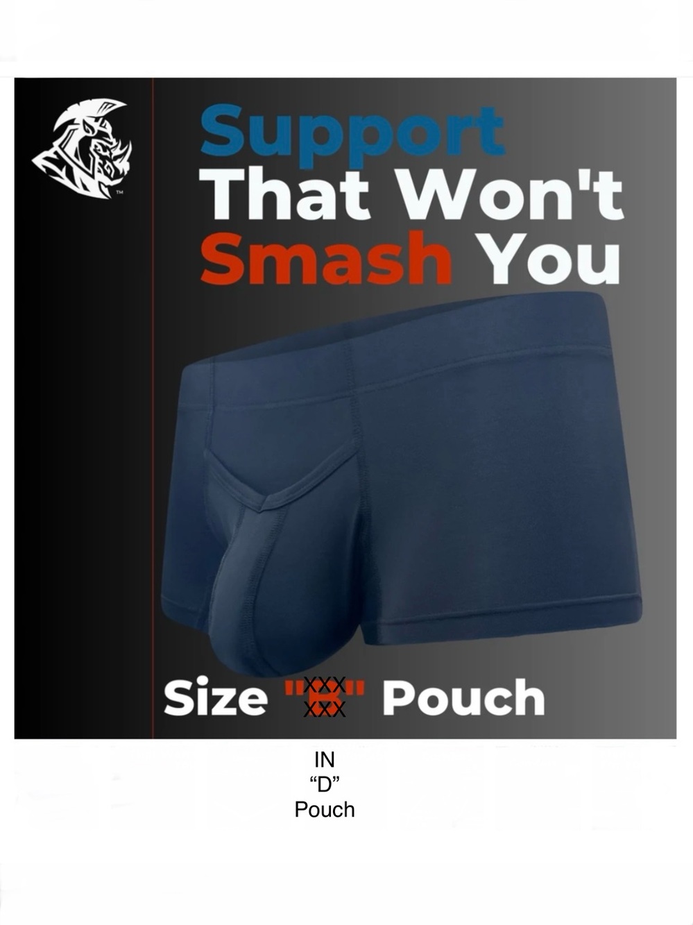 “RMA” Tag-Less V Pouch Boxer Trunk